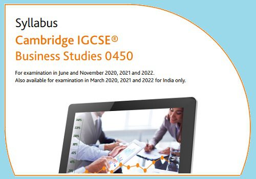 IGCSE Business Studies Syllabus Year 2020