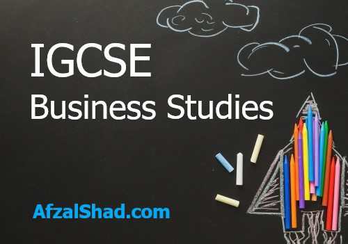 IGCSE Business Studies – Module 1