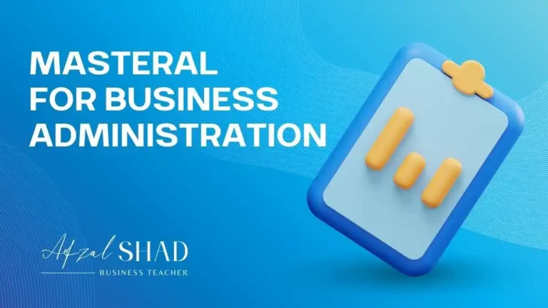 Masteral for business administration – Degree Program